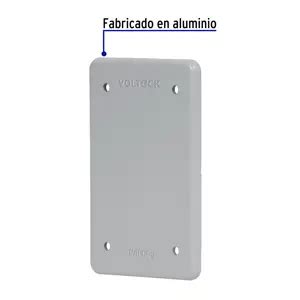 Pafci S Truper Placa Tipo Fs Ciega De Sobreponer Volteck