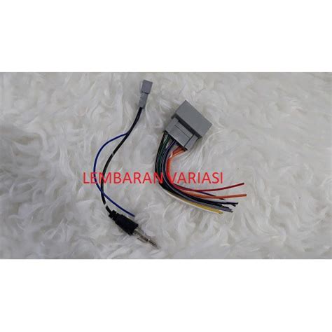 Jual Kabel Socket Soket Double Din Head Unit Honda Lama Plug N Play