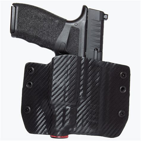 Owb Kydex Light Bearing Holster For Handguns With Tlr 7 Sub Black