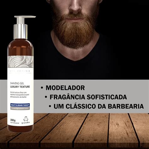 Shaving Gel Grandha Vita Hominis Luxury Texture 280 G Casa Do Shampoo