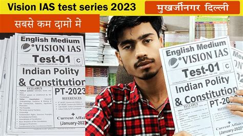 Vision Ias Test Series 2023 In Eng Test Series For Upsc Vision