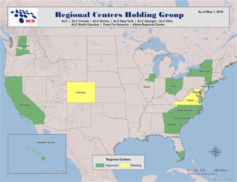 RCH Regional Centers Map (1) - Regional Centers Holding Group | EB-5 Investment