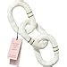 Amazon STRONA 13 White Marble Chain Link Decor With Brass Detail