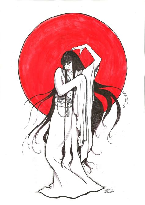 Sales Geisha Maiko Art Print Fantasy Art Poster Dark Etsy