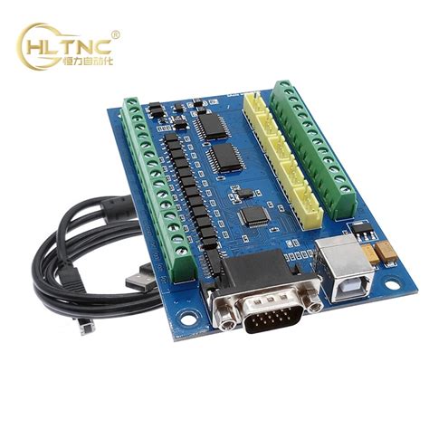 Mach3 Usb Cnc 5 Eixos 100khz 12 24v Placa De Fuga Stb5100 Do Cartão De