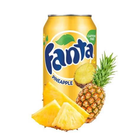 Fanta Pineapple Abacaxi Ml Importado Dos Estados Unidos