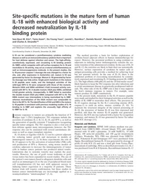 Fillable Online Weizmann Ac Site Specific Mutations In The Mature Form