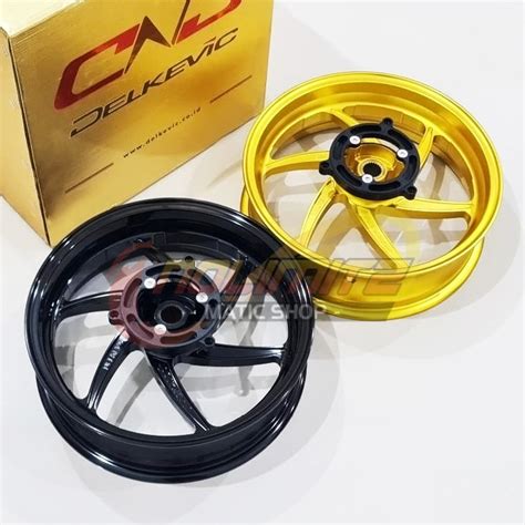 Jual Velg Delkevic Six Star Depan Belakang Yamaha Xmax Shopee Indonesia