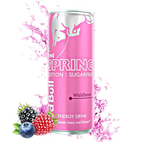 Red Bull The Spring Edition Waldbeere Sugarfree 250ml Snackprinz