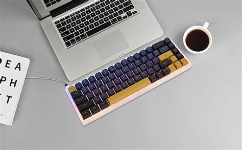 Fogruaden Pbt Blue Samurai Keycaps Keycap Set Double Shot Keycaps