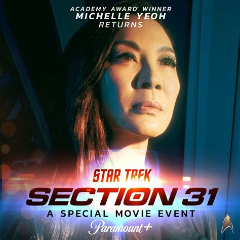 Michelle Yeoh To Return To Star Trek In ‘section 31’ Tv Movie