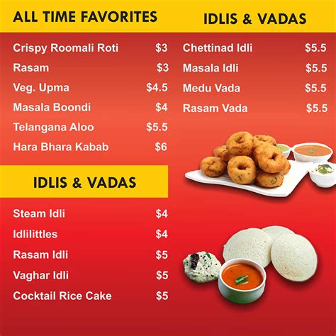 Our Menu Sankalp Usa