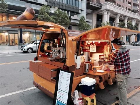 Cafe Food Trucks Mobile Coffee Breakfast Kaffee Morning Coffee