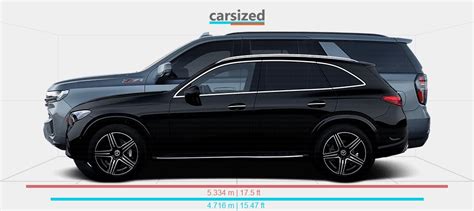 Dimensions Mercedes Benz Glc 2022 Present Vs Chevrolet Tahoe 2020 Present