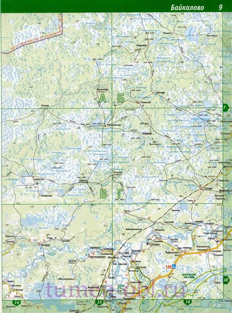 Карта Тобольского района, Тюменская область. Подробная карта ...