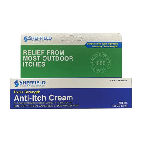 Dr Sheffield S Anti Itch Cream Oz Ptl One