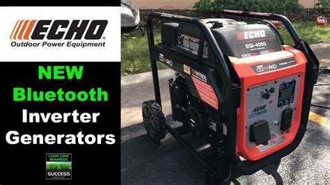 ECHO EGi 2300W EGi 4000W Inverter Generator With ECHO COMMAND