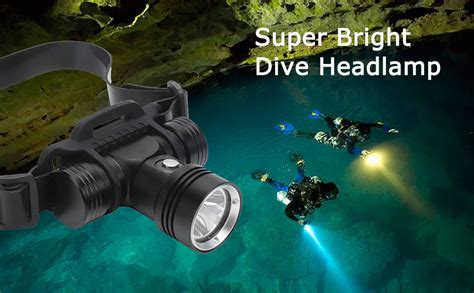 Amazon Xlentgen Super Bright Dive Lights Scuba Diving Headlight