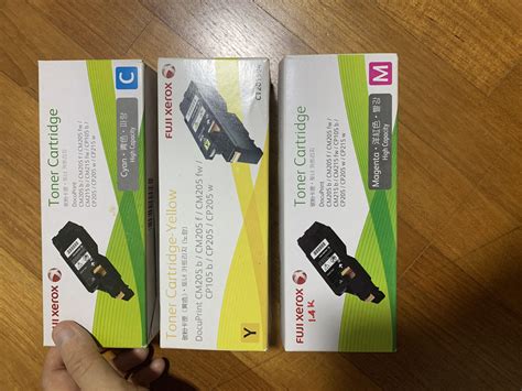 New Toner Ink Cartridge Fuji Xerox Docuprint Electronics Others On