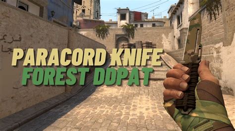 Paracord Knife Forest DDPAT CSGO Skin Showcase YouTube