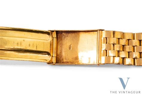 Gay Freres Bracelet Gf 18k Solid Yellow Gold From 1950 The Vintageur