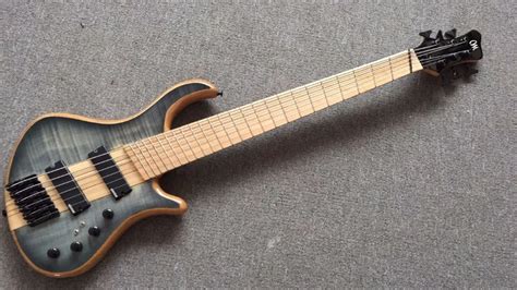 2017 In Stock Bigsale Top Quality Mayones Regius 6 Strings Bass Fanned Frets Neck Through Free