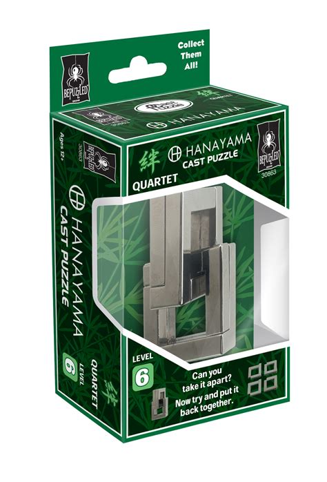 Quartet Hanayama Cast Puzzle | BePuzzled