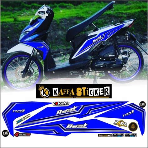 Sticker Striping Beat Esp Street Stiker Variasi List Body Racing Polet