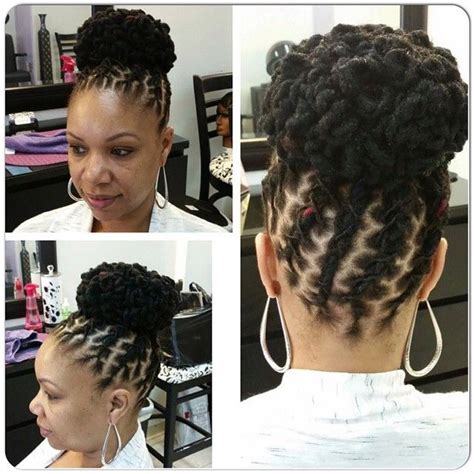 Locs... By Russ #thelocspot #locs #locbun #updo #curlylocs #loccity # ...