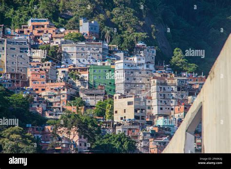 Rocinha Favela In Rio De Janeiro Brazil January 18 2023 Favela Da