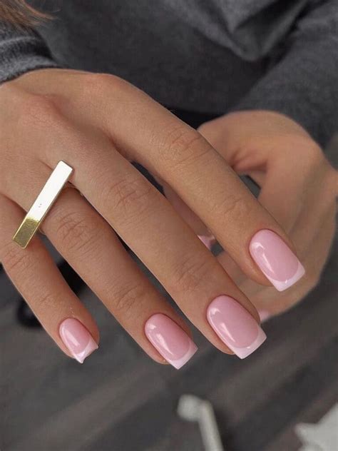 53 Glamorous Pink French Nail Design Ideas To Awaken Your Senses Sao