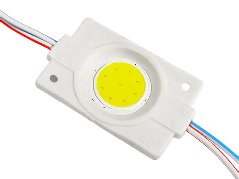 Светодиодный модуль COB LED 12В 2.4Вт IP65 6500К холодный белый (ID ...