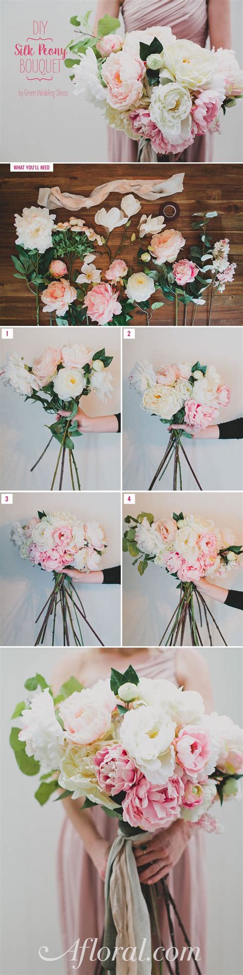 Make Your Own Wedding Bouquets With Silk Flowers From Afloral This