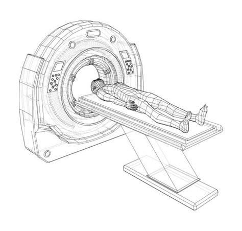 Mri Machine Drawing Illustrations Royalty Free Vector Graphics And Clip