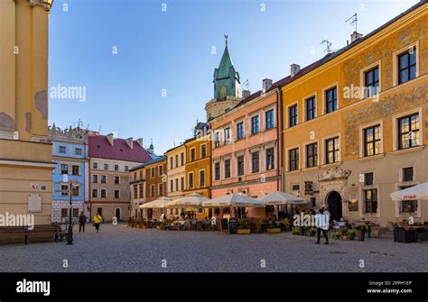 Old Town Market Square Stock Photo - Alamy