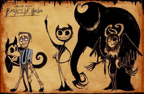 Bendy And The Ink Machine Ii By Atlas White On Deviantart Bendy And