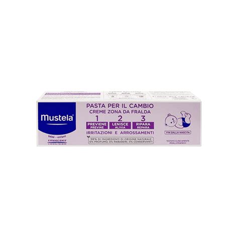 Mustela Pasta Lenitiva Per Il Cambio Tripla Azione 150 Ml Bimbostore