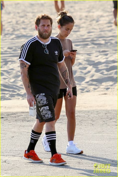 Jonah Hill & Fiancee Gianna Santos Go for a Walk in Santa Monica: Photo ...