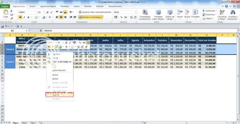 Ocultando Linhas E Colunas No Excel Blog Luz