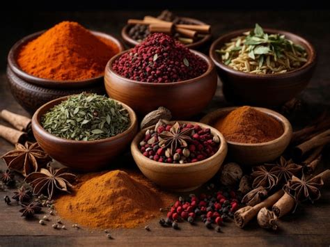 Premium Ai Image Khada Masala Or Whole Spices