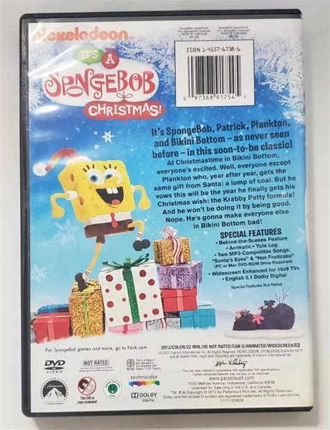 Spongebob Christmas Dvd