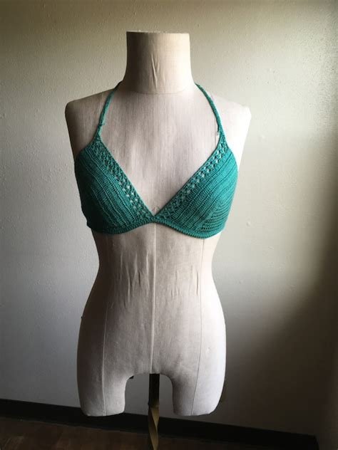 Crocheted Bikini Top Gem