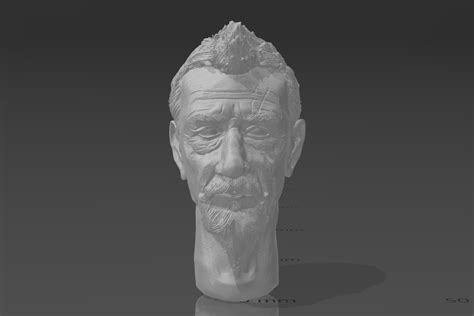 STL File War Doctor John Hurt Scale Bust Hot Toys Scale Doctor Who D Print Object To