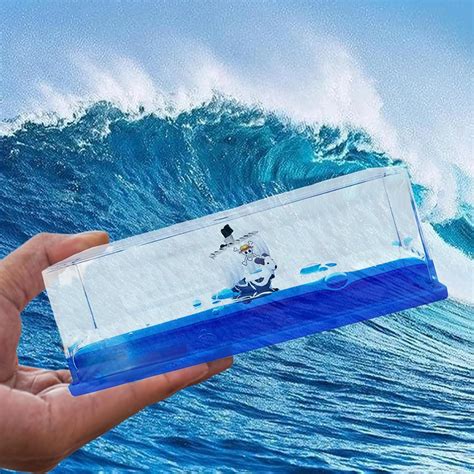 Cruise Ship Fluid Drift Bottle Unsinkable Boat In A Box Titanic Cruise