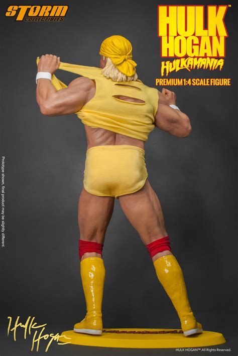 14 Hulk Hogan Hulkamania Premium Figure Limited Storm Collectibles