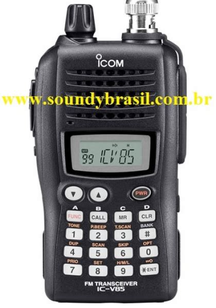 Icom Ic V Transceptor Port Til Vhf Fm Mhz Soundy Brasil