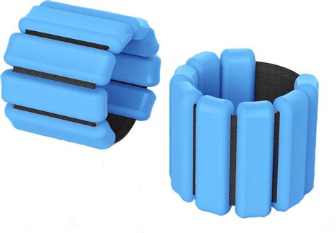 Wearable Wrist And Ankle Weights Set Of 2 1lb And 2lb Silicone Bracelet Wrist Bangles For Men