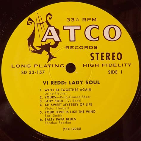 Vi Redd - Lady Soul (Vinyl) - Blue Sounds