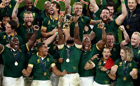 Rugby La Nouvelle Zélande L Afrique du Sud est championne du monde