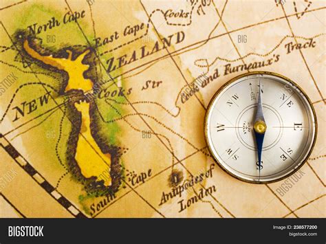 Ancient Map Compass Image And Photo Free Trial Bigstock